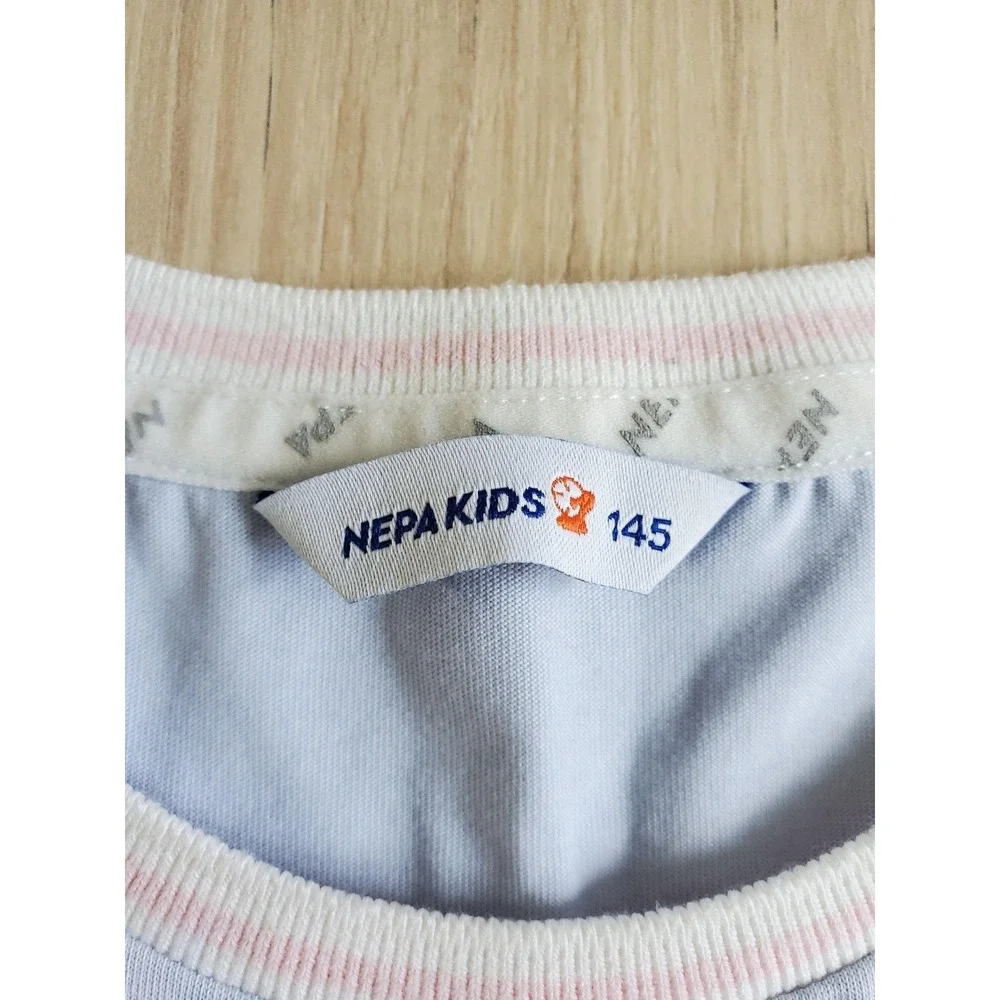 NEPA Kids‎ Shirt Kids S Blue Anchor Sail Away Nautical Graphic Tee Top Summer